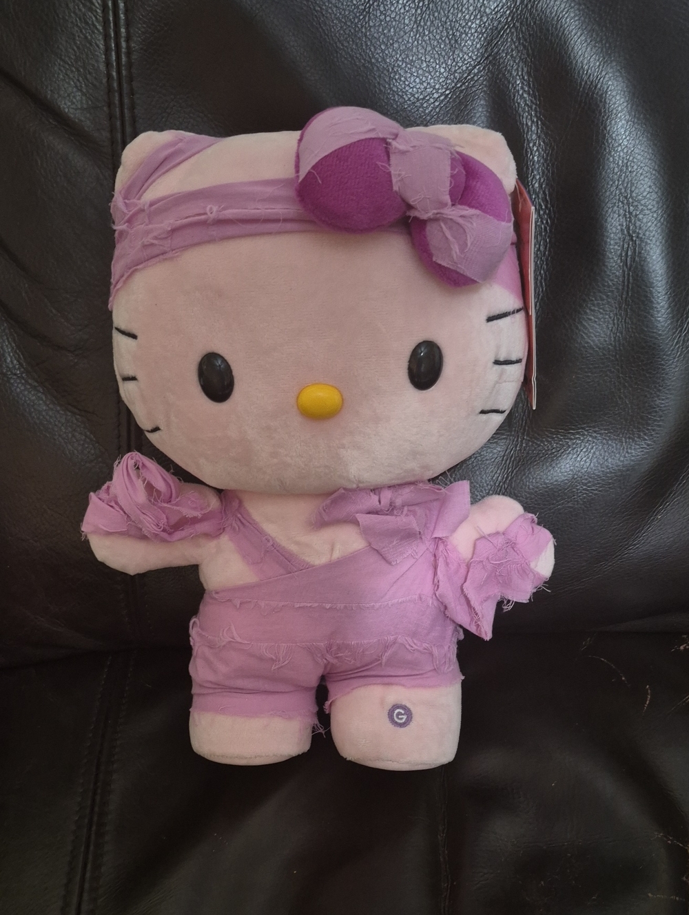 Hello Kitty Pink and Purple Plush Doll - Hello Kitty Brand